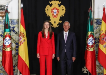 La princesa Leonor debuta su primera visita real oficial en Portugal