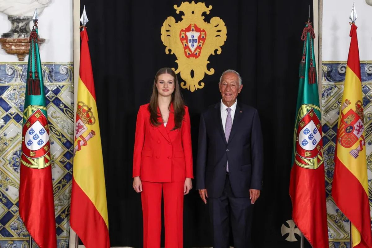 Princesa Leonor faz sua primeira visita real oficial a Portugal