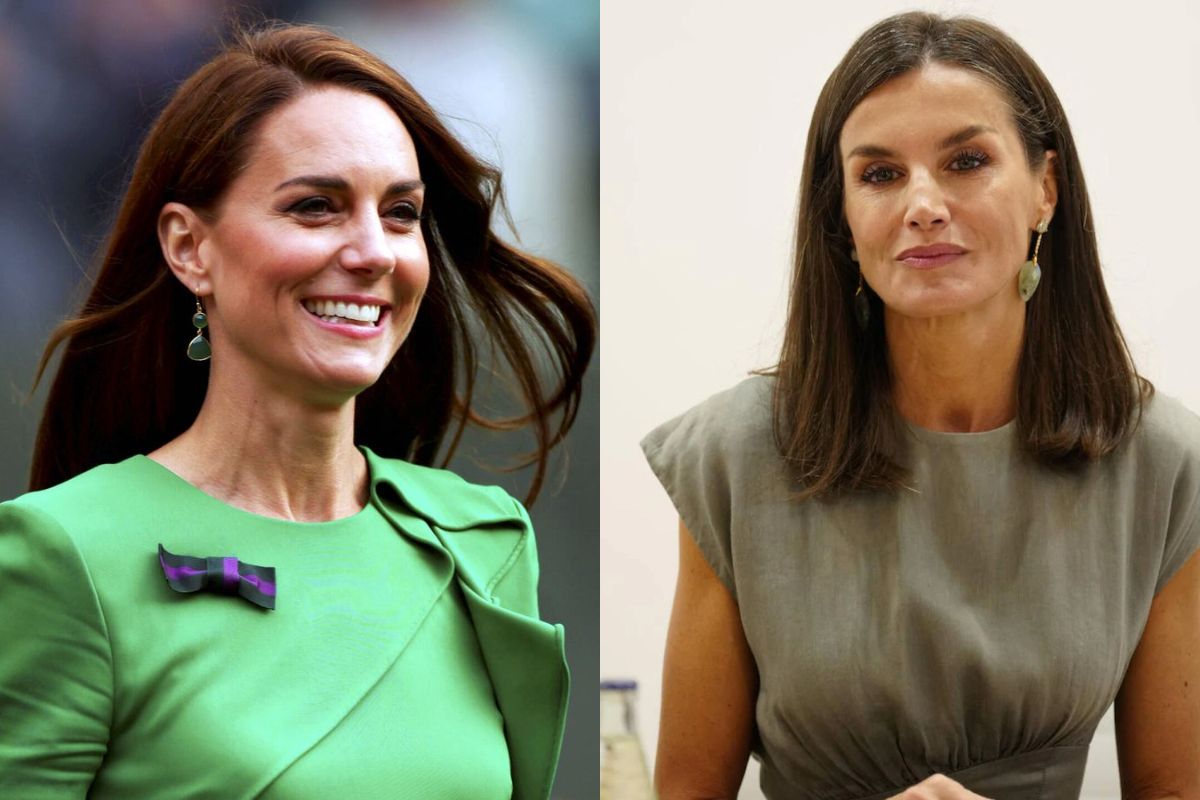 La reina Letizia sigue los pasos de Kate Middleton y porta un vestido alquilado