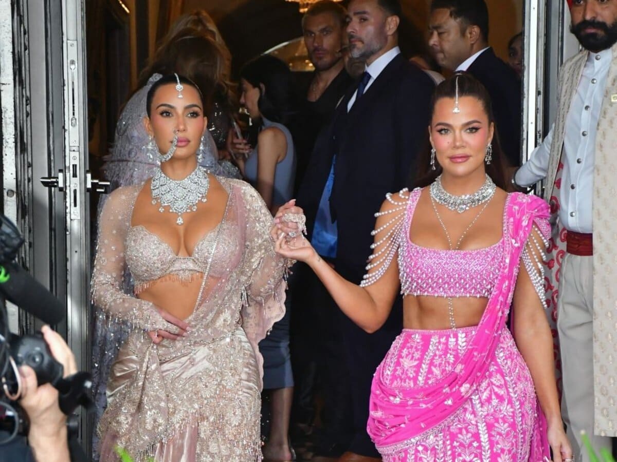 Las Kardashian asistieron a la boda del año en la India y opacaron a la novia