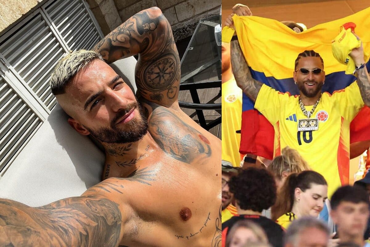 Maluma tuvo fuerte discusión con hinchas argentinos en la final de la Copa América Estados Unidos 2024