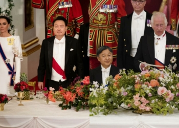 ¿El rey Carlos III ha eliminado la tradicional piña de los banquetes de Estado?