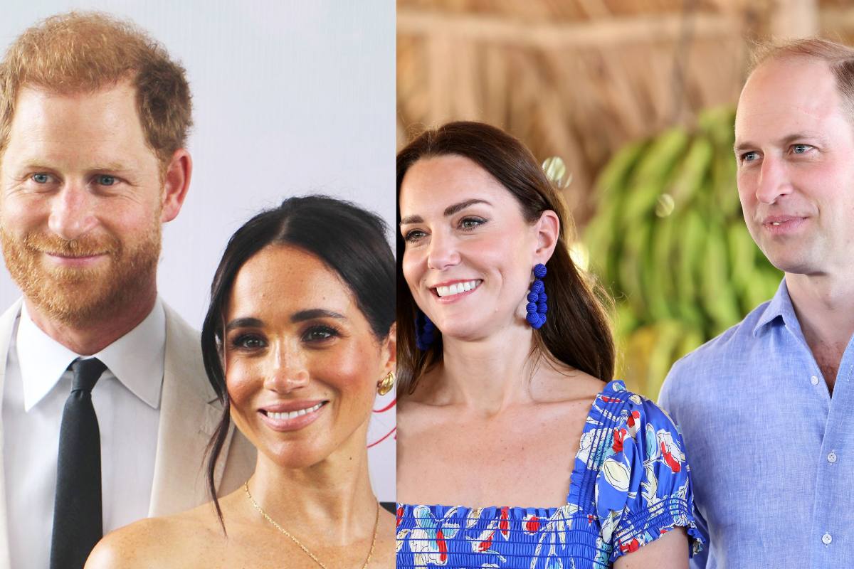 El príncipe Harry y Meghan captan la atención de todos en el que sería el peor momento para el príncipe William y Kate