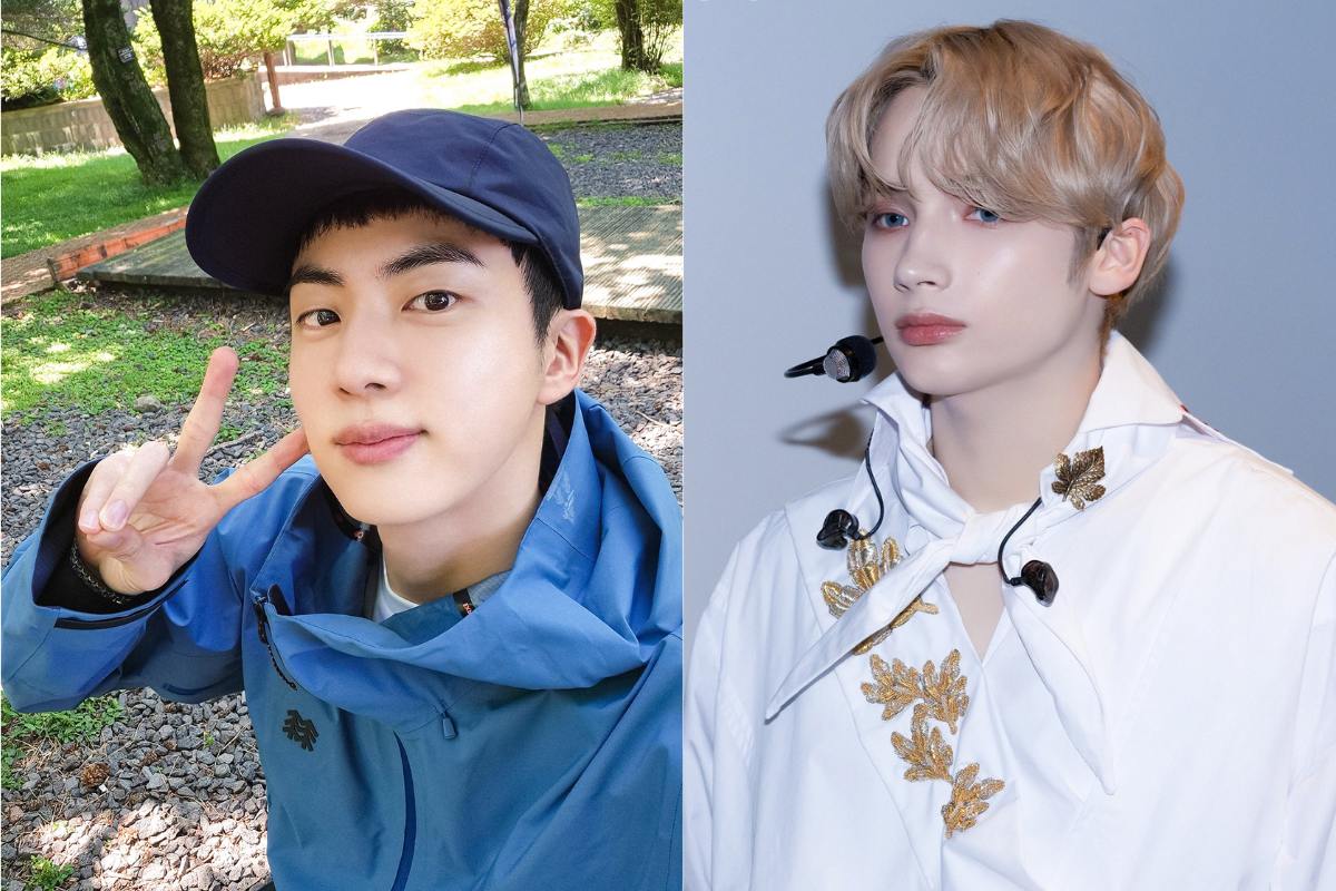 Jin de BTS celebra adorablemente el cumpleaños de Hueningkai de TXT