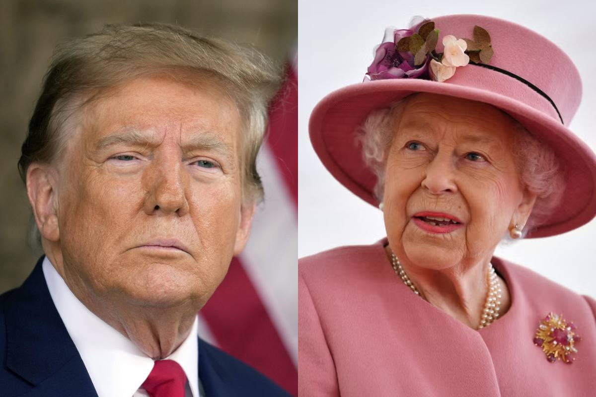 La reina Isabel II consideró a Donald Trump 'muy grosero y engreído', según un nuevo libro