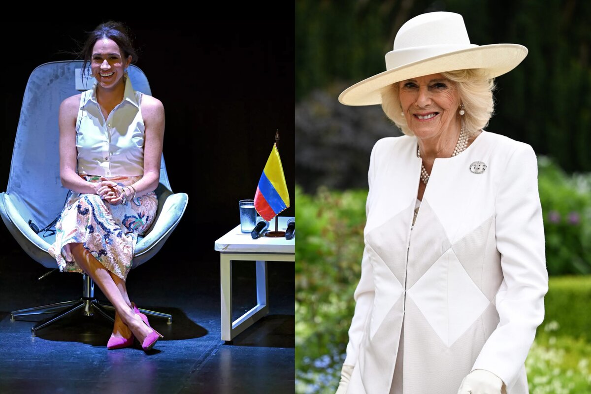 Meghan Markle se habría inspirado en la reina Camilla durante su visita a Colombia según experto