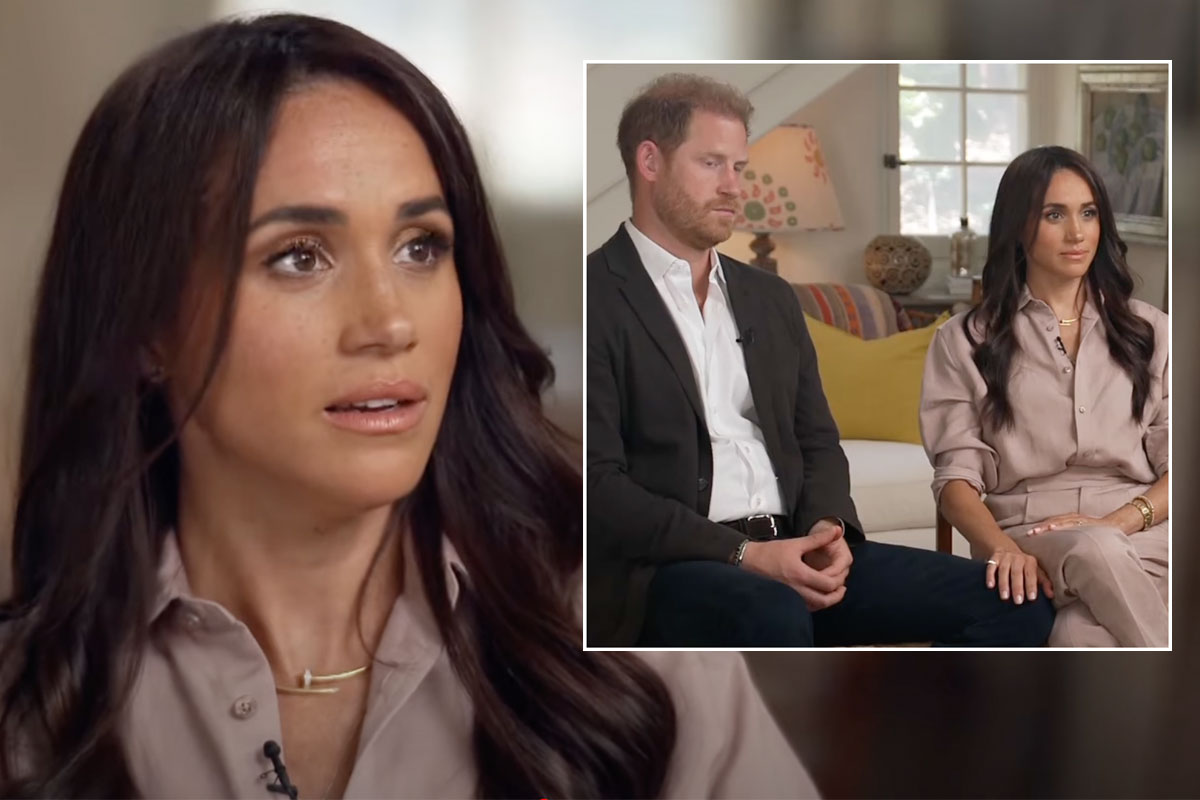 Meghan Markle tuvo una crisis nerviosa en una entrevista junto al príncipe Harry, afirma experto