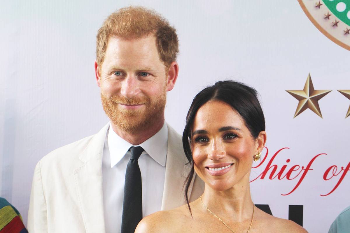 Meghan Markle y el príncipe Harry protagonizan un momento romántico y de afecto en su visita a Colombia