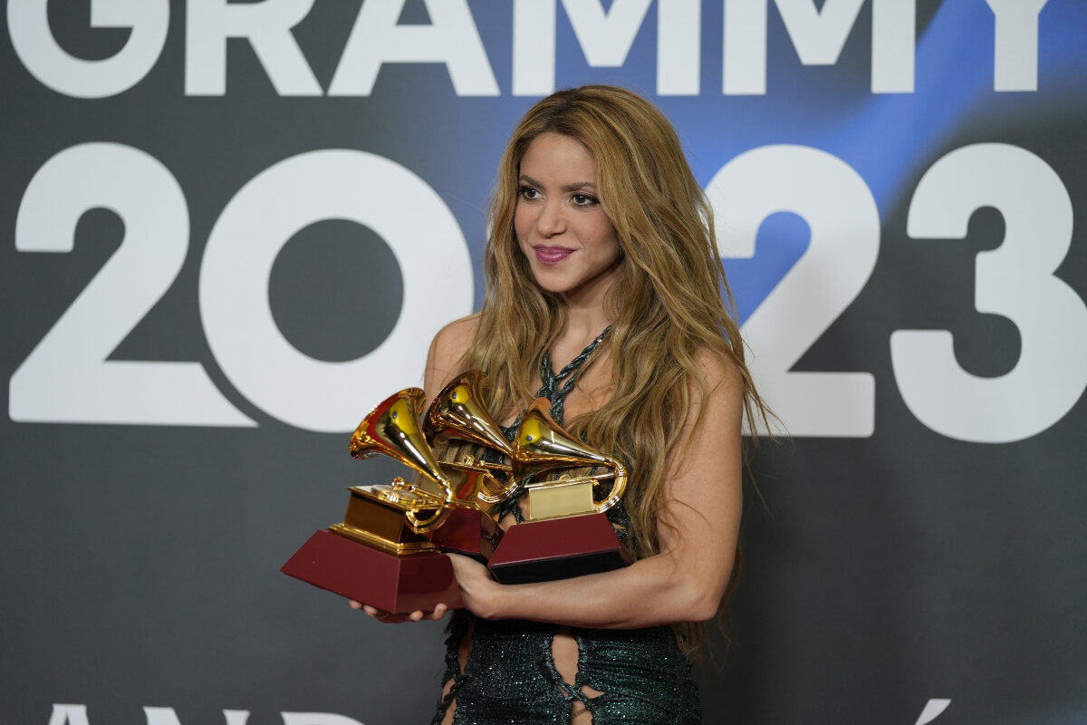 Shakira será homenajeada por los 25 años de los Grammy latinos