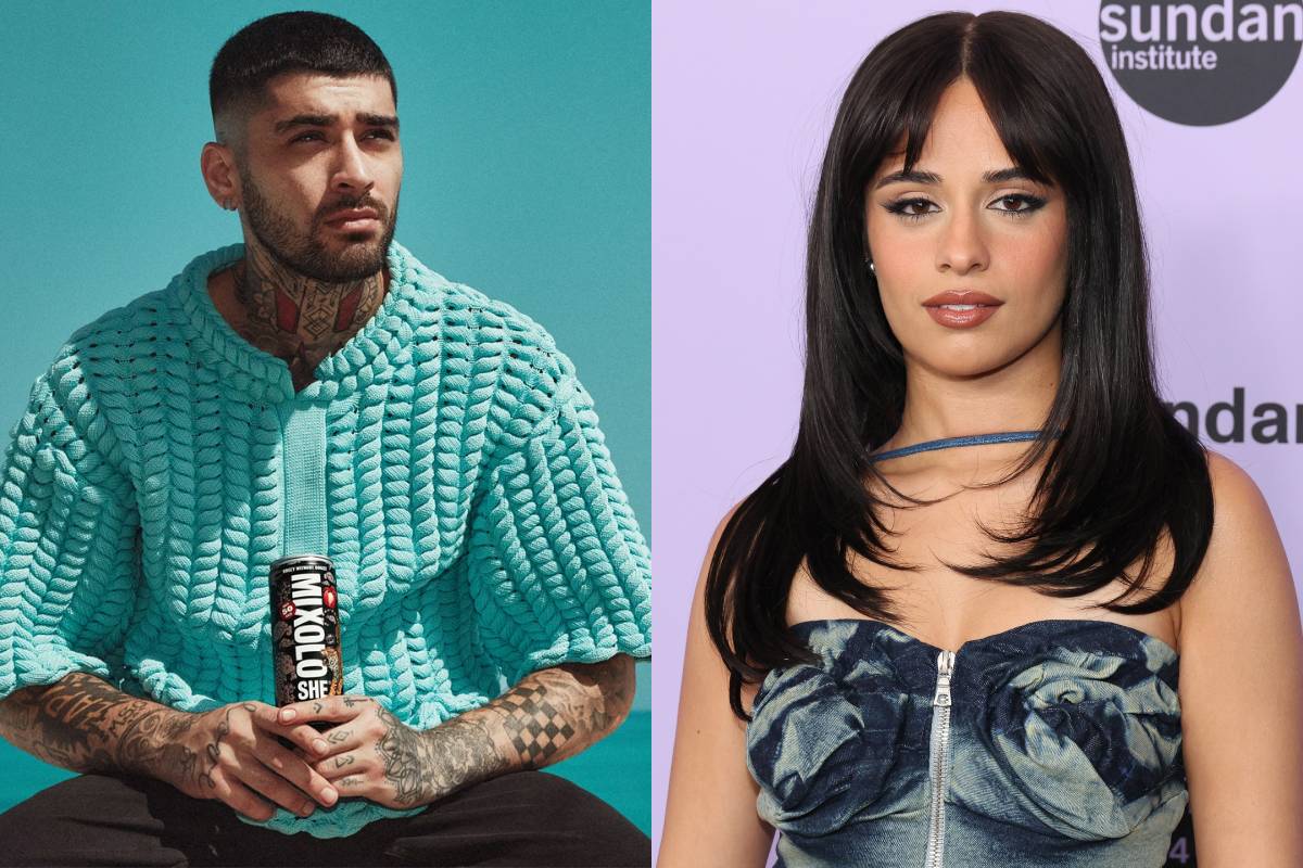 Camila Cabello y Zayn Malik juntos en el show de Off-White en Estados Unidos