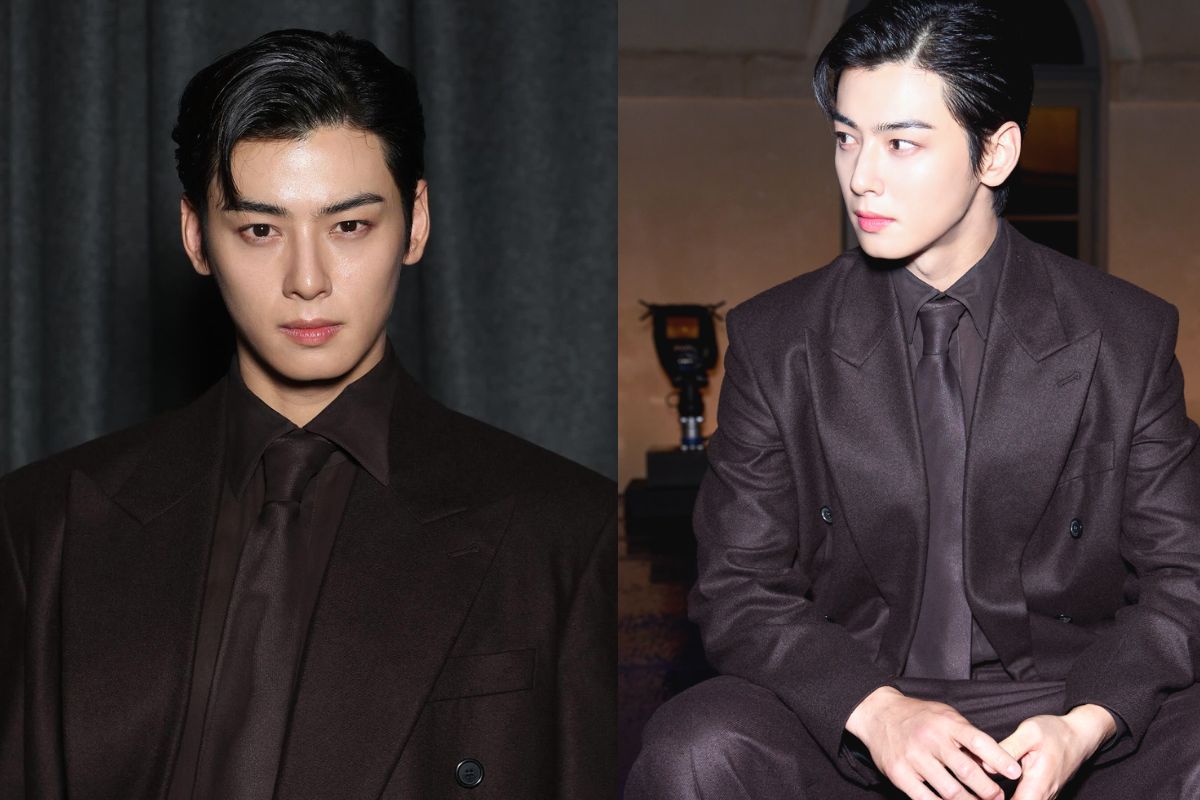 Cha Eunwoo de ASTRO encantó en el show de Saint Laurent