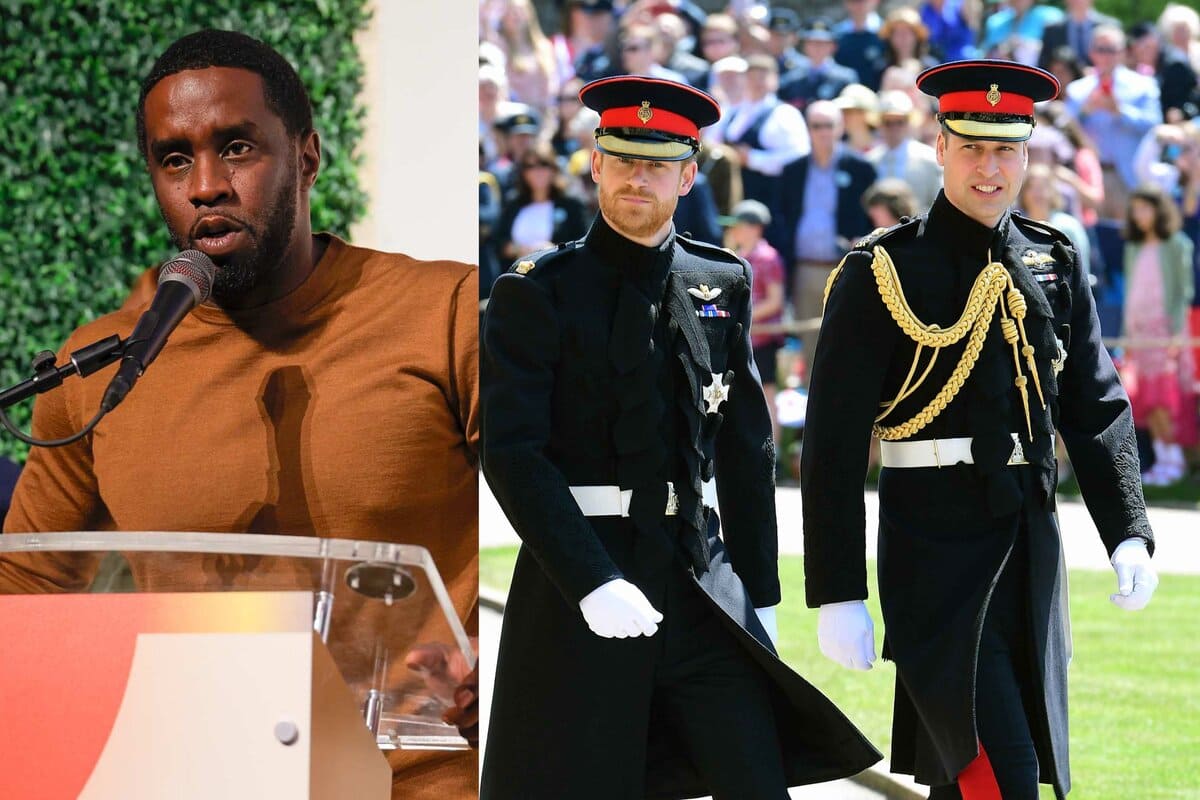 Diddy invitó al príncipe William y al príncipe Harry a sus ahora polémicas fiestas blancas