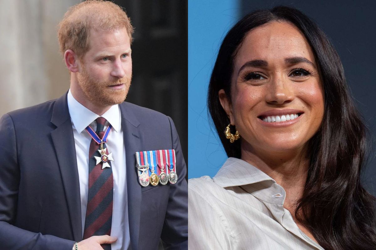 El Palacio de Buckingham negó haber recortado a Meghan Markle de la foto del príncipe Harry