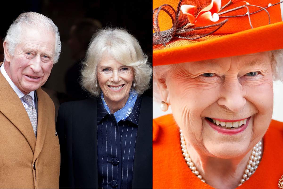 El rey Carlos III y Camilla Parker asisten a un servicio en el segundo aniversario de muerte de la reina Isabel II