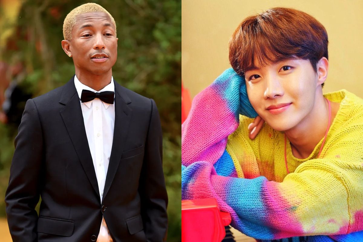 J-Hope de BTS decepciona al ARMY tras postear fotografías con Pharrell Williams