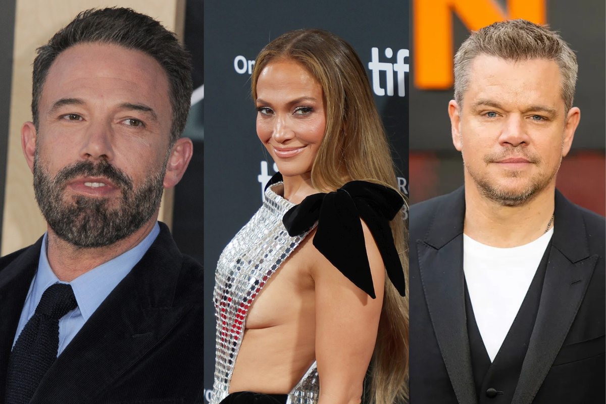 Jennifer Lopez ya olvidó a Ben Affleck con su supuesto nuevo novio Matt Damon