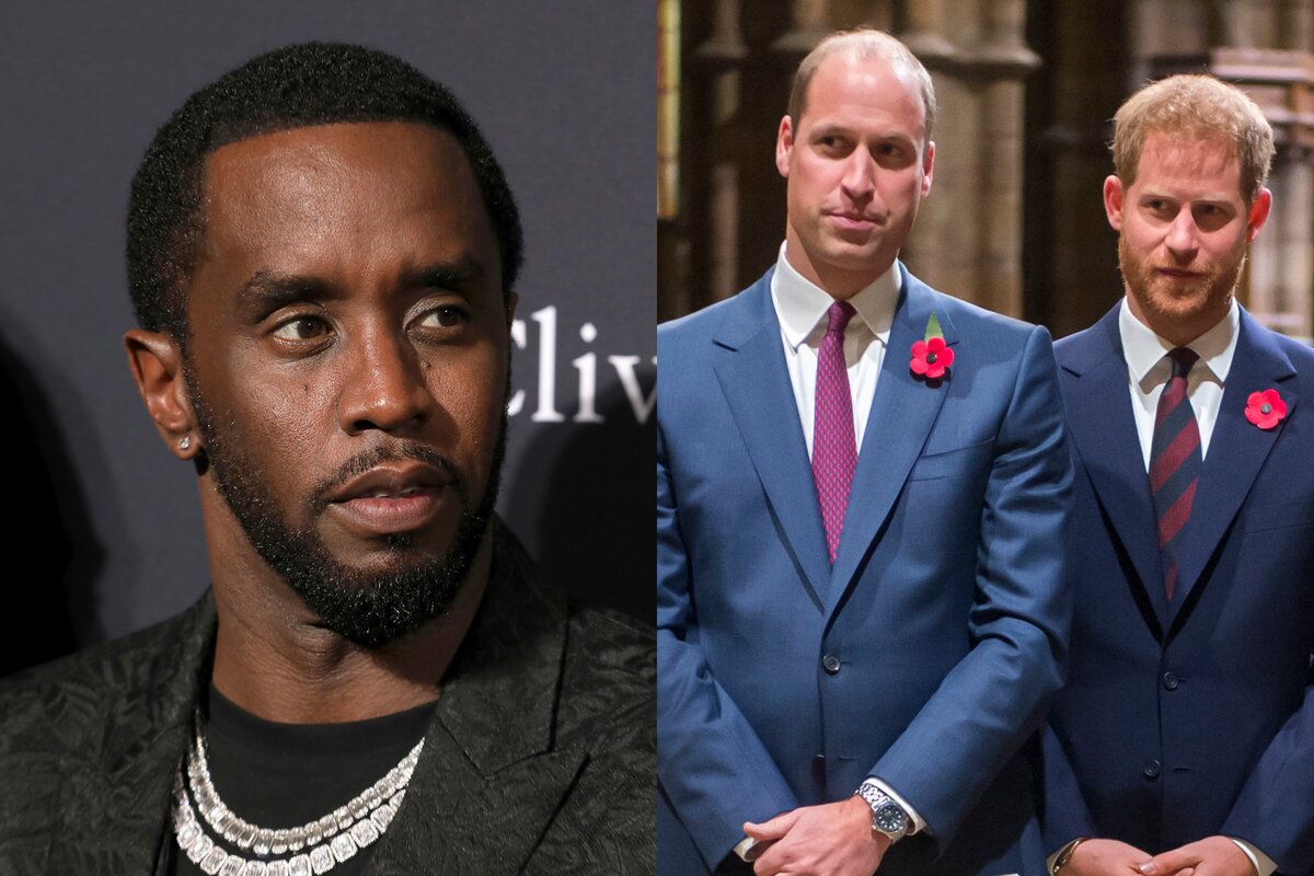 Diddy estaba obsesionado con el príncipe William y el príncipe Harry y tenía fotos enmarcadas de ambos, afirma ex representante