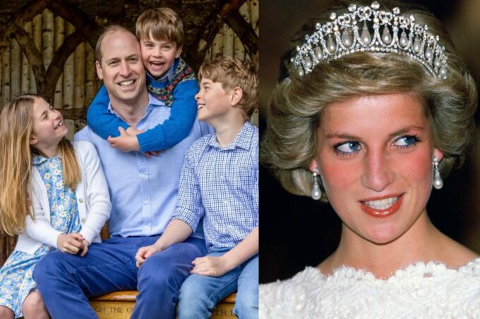 Los hijos del príncipe William y Kate estarían viviendo una infancia parecida a la de la princesa Diana