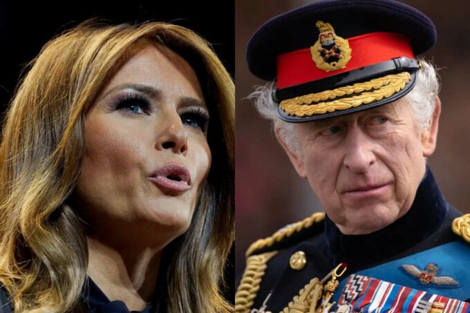 Melania Trump confirma que mantiene una buena relación con el rey Carlos hasta el día de hoy