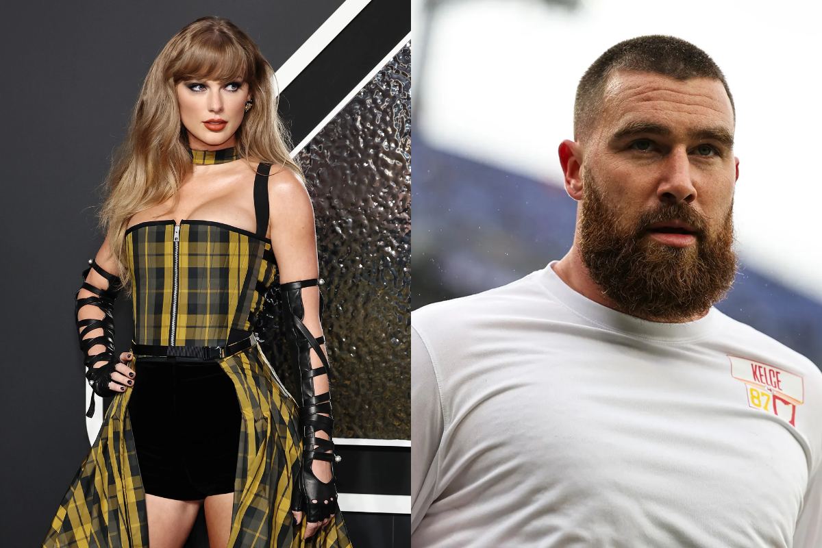 Taylor Swift fue captada siendo cariñosa con Travis Kelce en un gran juego en Estados Unidos