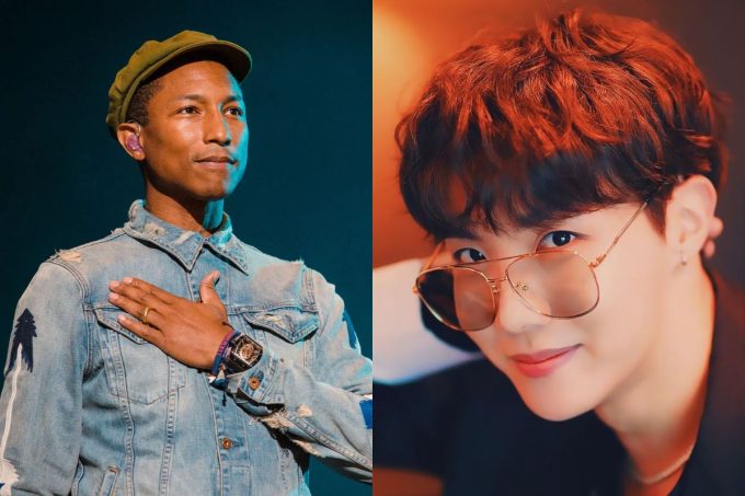 J-Hope de BTS y Pharrell Williams: ¿se prepara una colaboración para 2025?