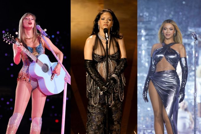 Taylor Swift, Rihanna y Beyoncé podrían ser elegidas como las mejores popstars del siglo