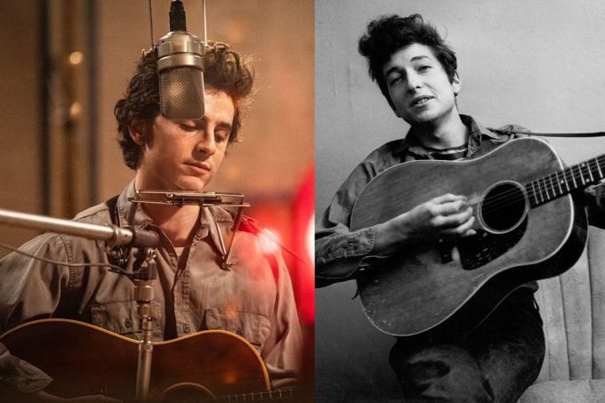 Timothée Chalamet interpreta a Bob Dylan en nuevo póster de 'A Complete Unknown'