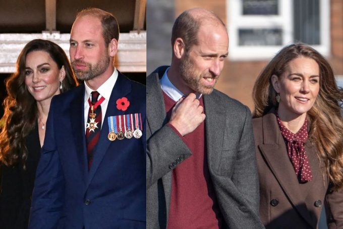 Un lector de labios captó a Kate Middleton comentando la atrevida barba del príncipe William