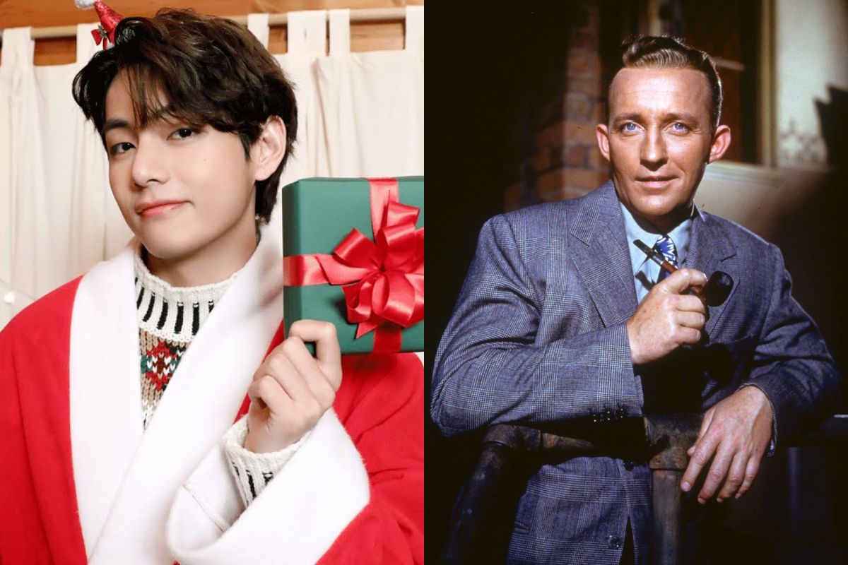 V de BTS se une a Bing Crosby en un nuevo especial navideño