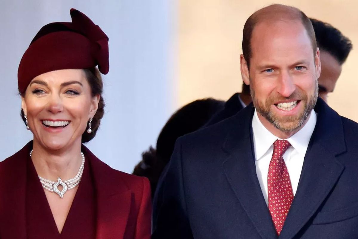 El príncipe William hace una inesperada muestra de afecto hacia Kate Middleton en público