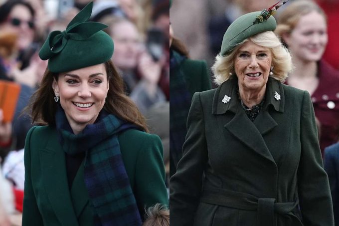 El significado detrás de la inesperada combinación de Kate Middleton y la reina Camilla en Navidad