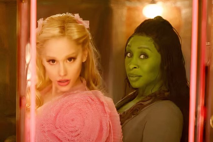 Escena eliminada de 'Wicked' con Ariana Grande y Cynthia Erivo llega a Internet