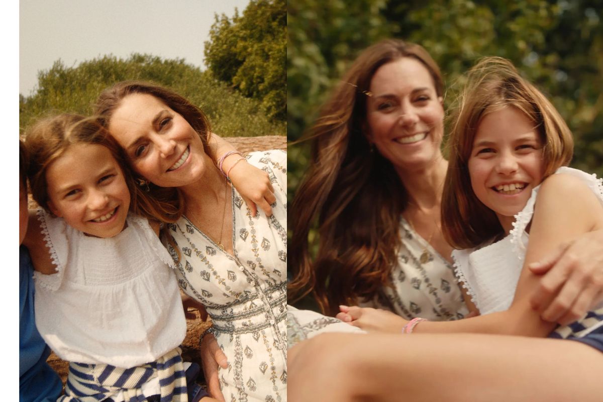 La princesa Charlotte y kate middleton juntas este 2024