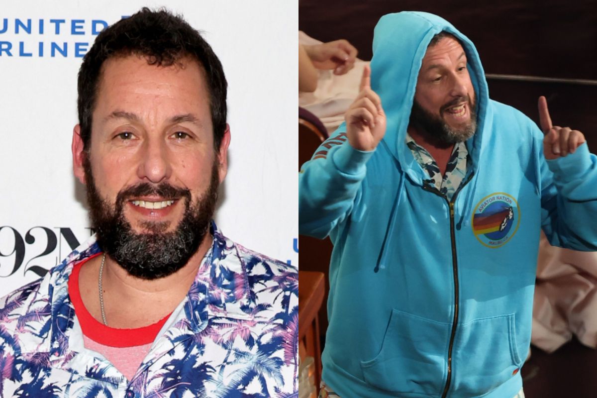 Adam Sandler fue objeto de burlas en los Oscars 2025 por su vestimenta 'inapropiada'