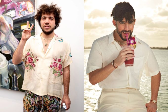 Benny Blanco reacciona a cuando fue confundido con Bad Bunny en los Premios Óscar 2025