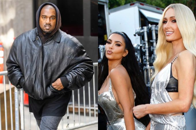 Kanye West dice que desearía haber tenido hijos con Paris Hilton en vez de con Kim Kardashian