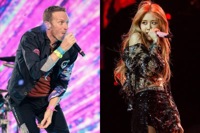 Rosé de BLACKPINK sorprende al unirse a un concierto de Coldplay